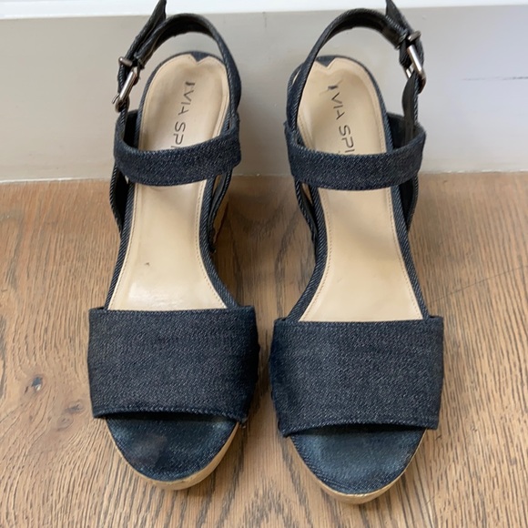 Via Spiga Denim Wallis Espadrilles - Picture 5 of 7